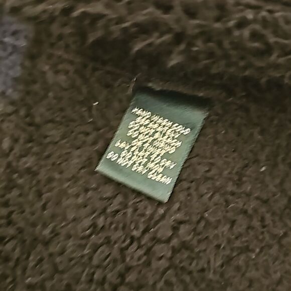 Ralph Lauren Woman’s  Faux Leather Sherpa Bomber Jacket XL - Picture 9 of 9